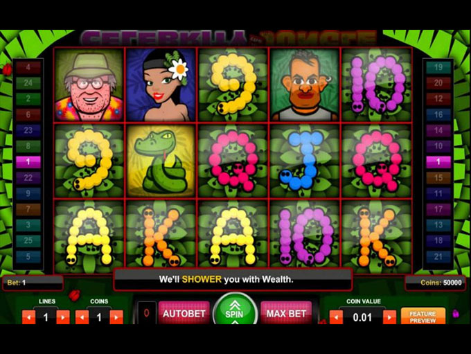 Celebrity in the Jungle by 1x2gaming