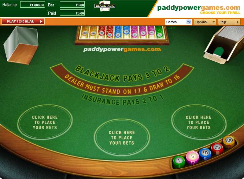 3 Hand Blackjack by OpenBet