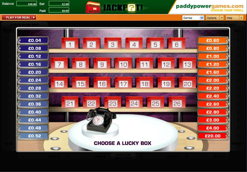 Deal or no Deal Jackpot by Endemol Games