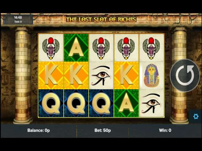 The Lost Slot of Riches gameplay screenshot