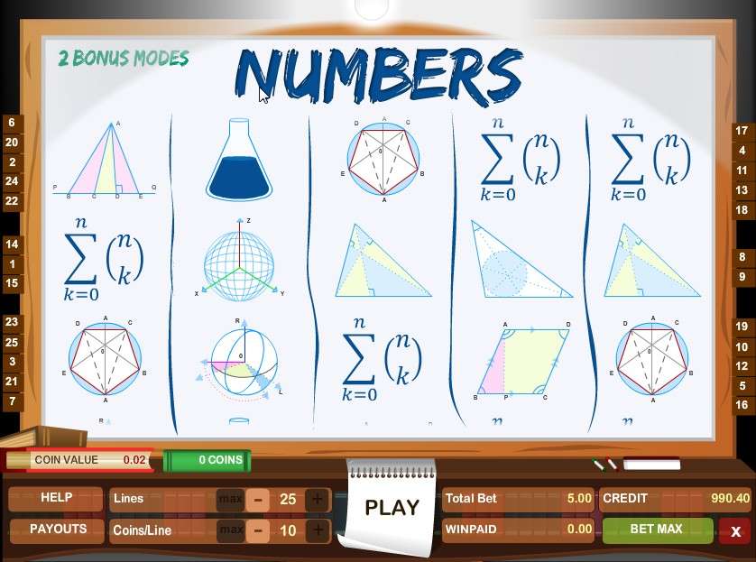 Numbers by B3W