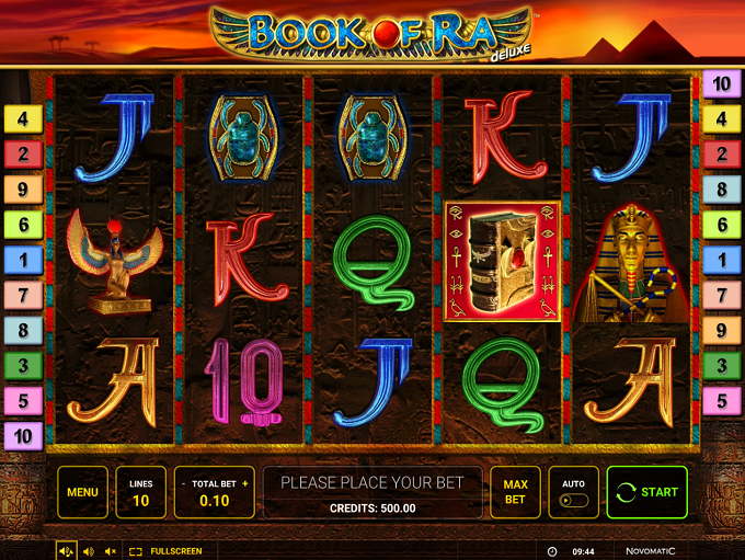 Book of Ra Deluxe by Novomatic