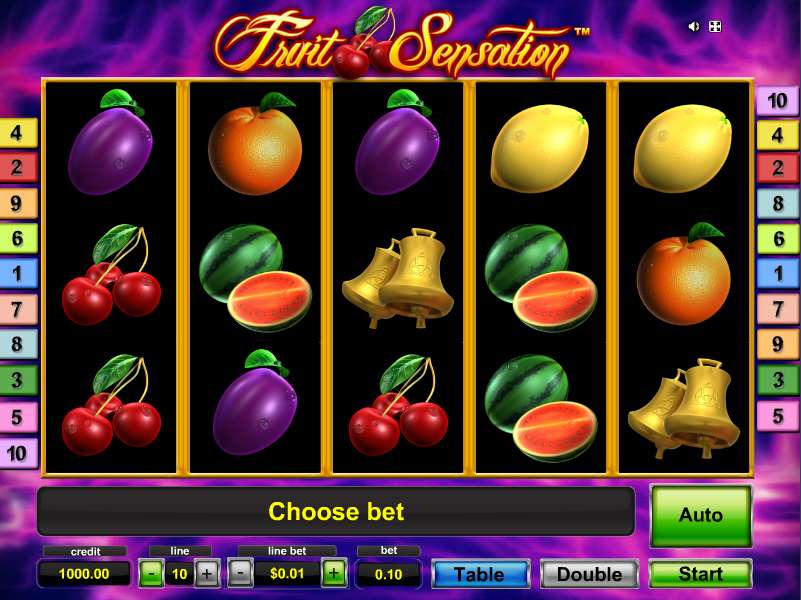 Fruit Sensation Deluxe by Novomatic