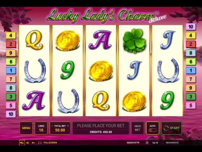 Lucky Lady's Charm Deluxe by Novomatic