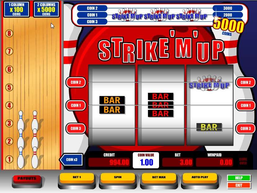 Strike 'm' up by B3W