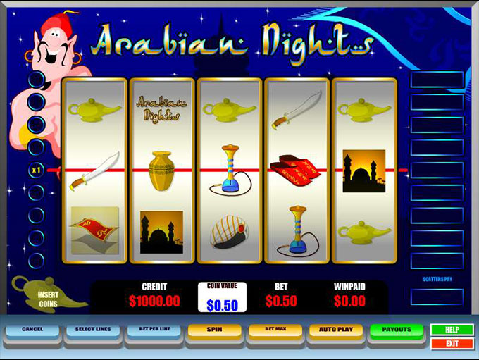 Arabian Nights by B3W
