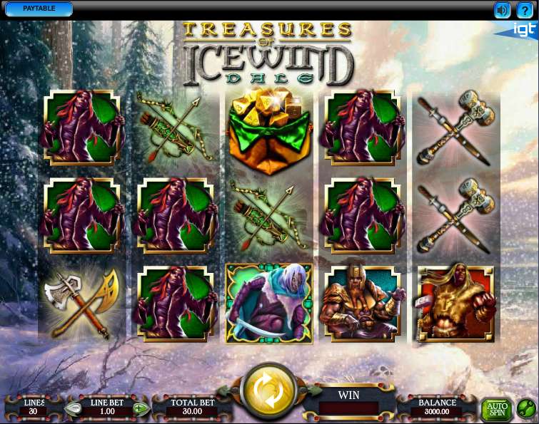 Dungeons & Dragons - Treasures of Icewind Dale by IGT