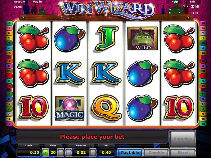 Win Wizard by Novomatic