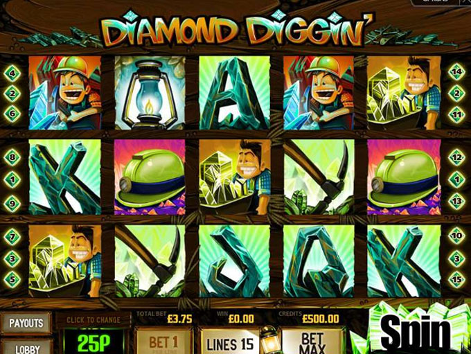 Diamond Diggin' by Multi Slot Casinos