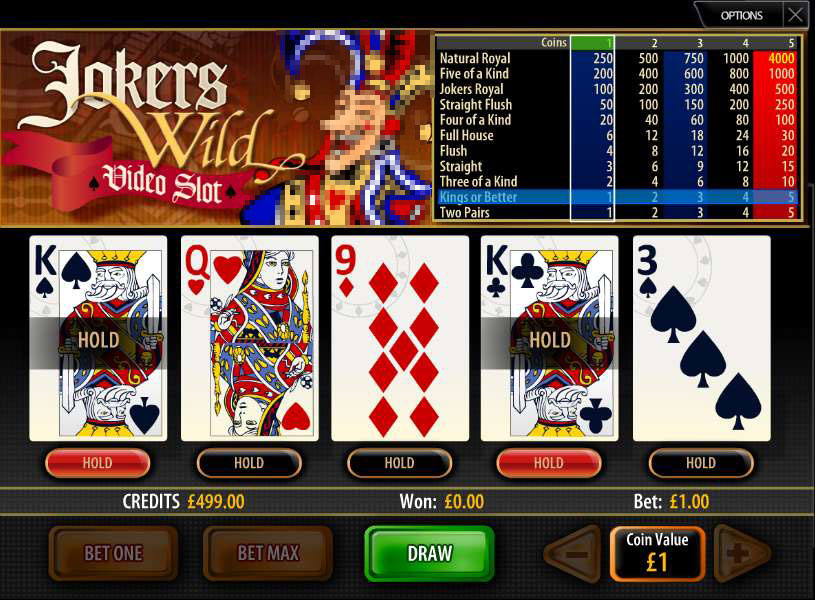 Jokers Wild by Multi Slot Casinos