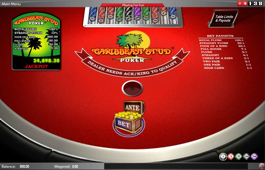 Caribbean Stud Poker by Amaya