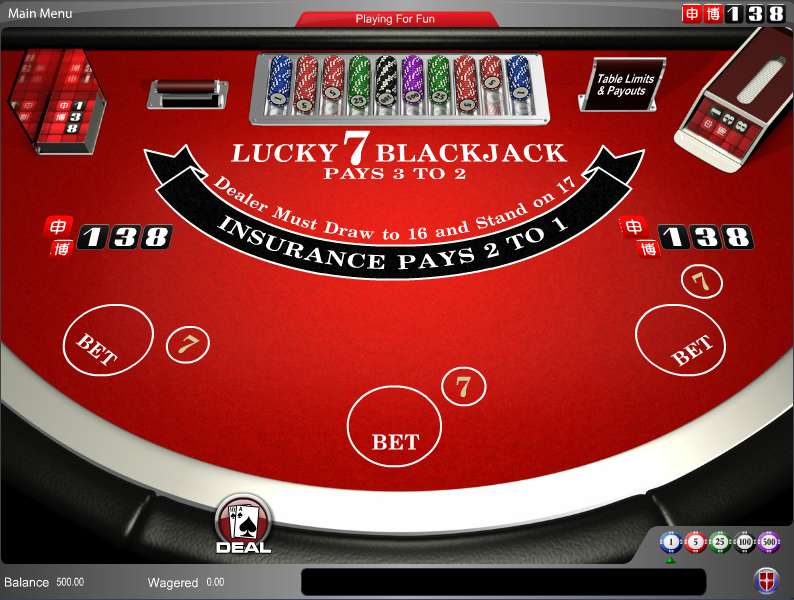 Lucky 7 Blackjack by Amaya