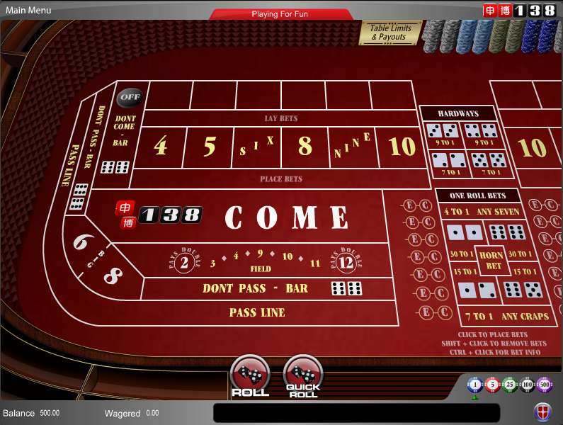 Craps by Amaya