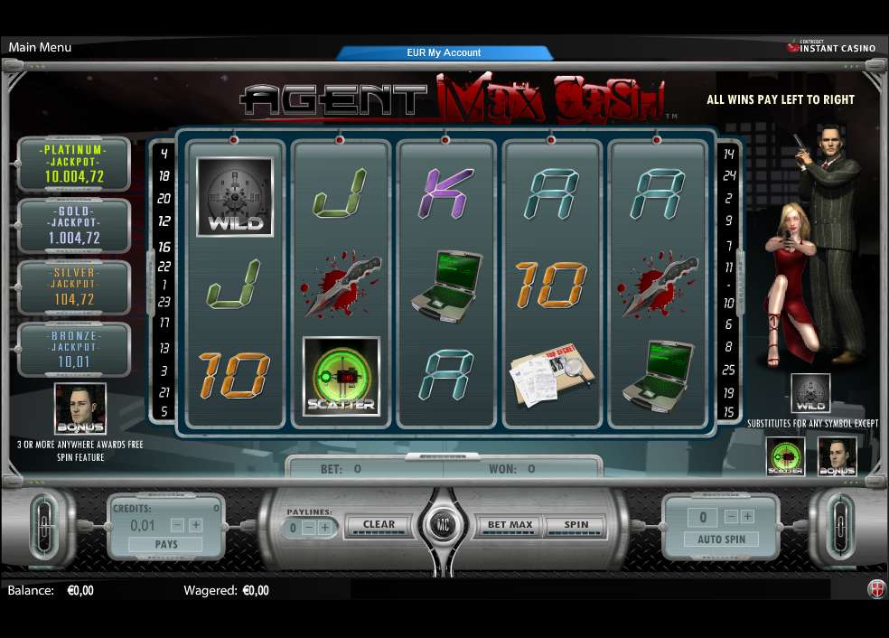 Agent Max Cash by Amaya