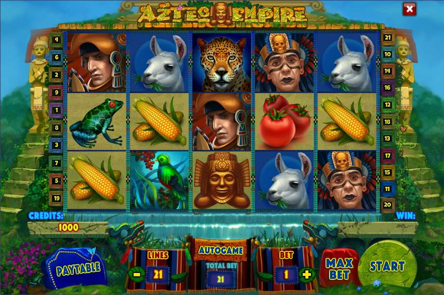 Aztec Empire by playson