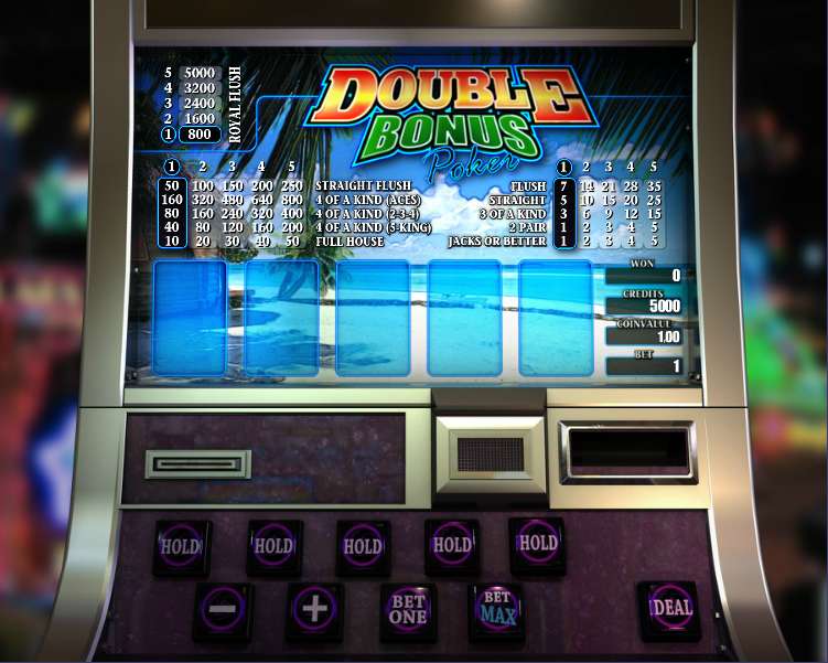 Double Bonus Poker by The Art Of Games