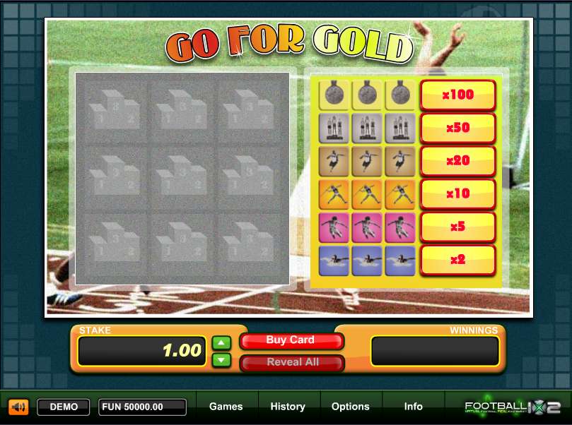 Go for Gold by 1x2gaming