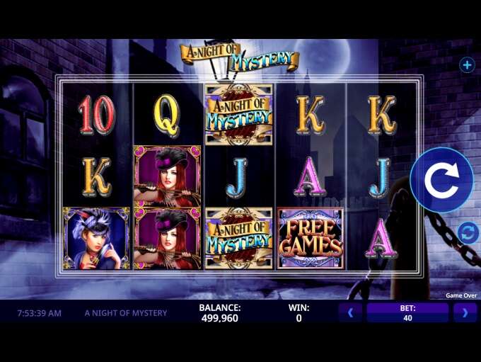 A Night of Mystery gameplay screenshot