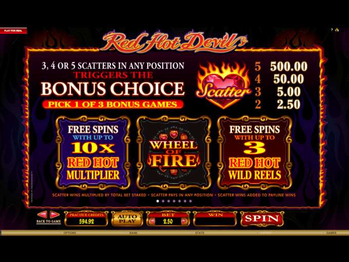 Red Hot Devil by Games Global