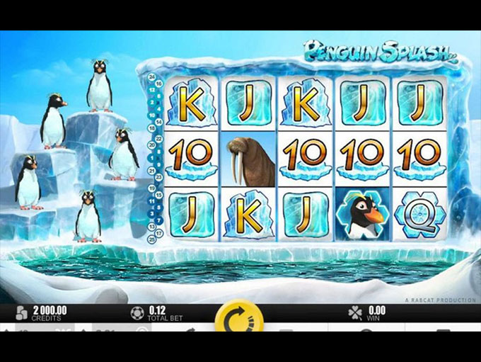 Penguin Splash by Rabcat