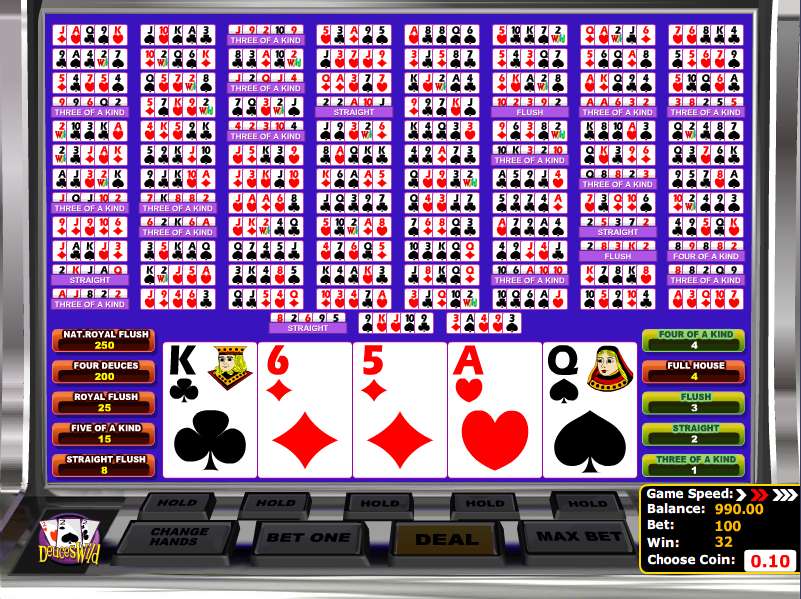 Multihand Deuces Wild by BetSoft