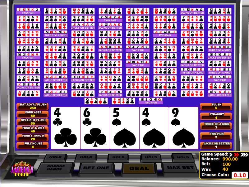 Multihand Double Jackpot Poker by BetSoft