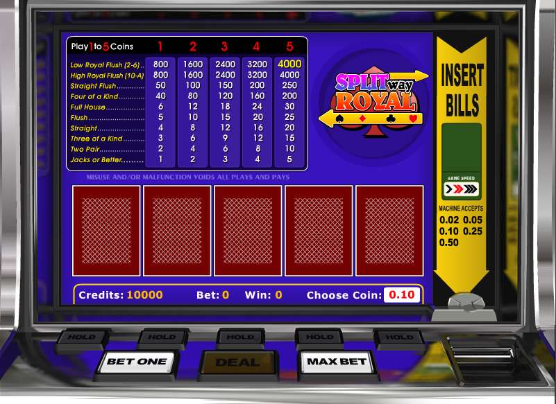 Split Way Royal by BetSoft