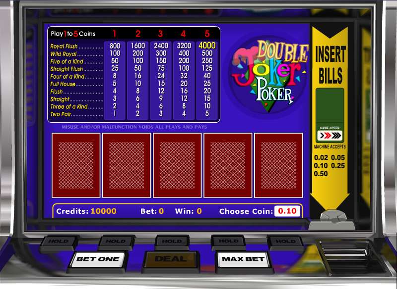 Double Joker Poker by BetSoft