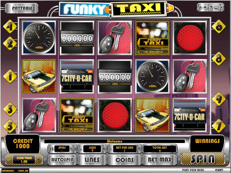 Funky Taxi by iSoftBet