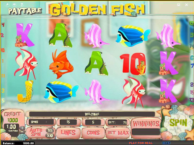 Golden Fish by iSoftBet