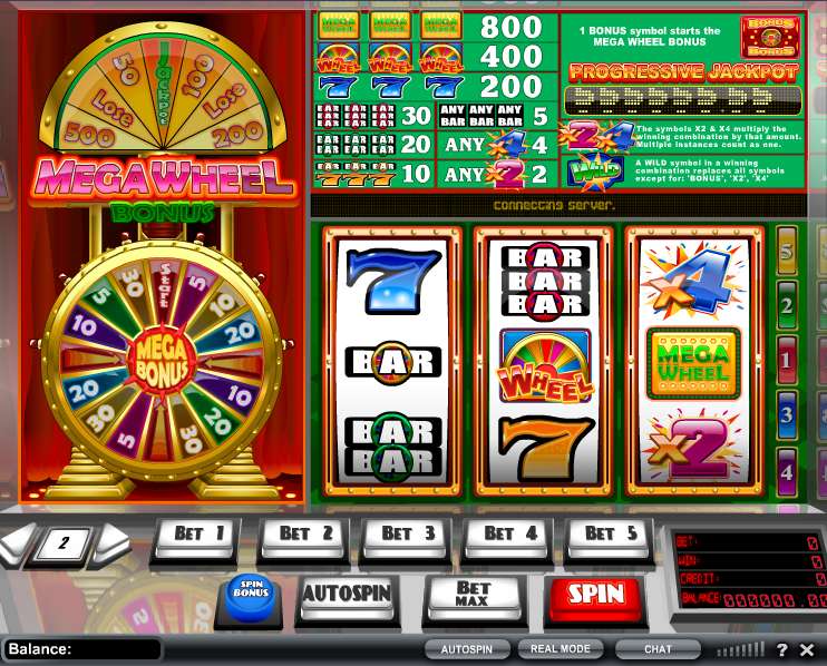 Mega Wheel Bonus by iSoftBet