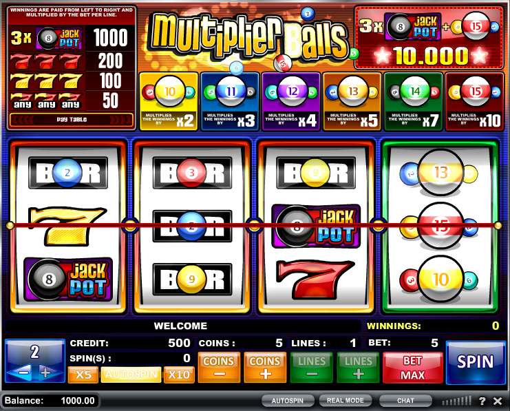 Multiplier Balls by iSoftBet