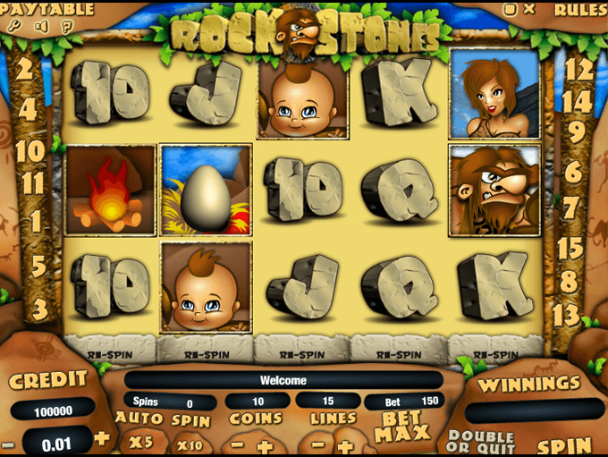 Rock Stones by iSoftBet