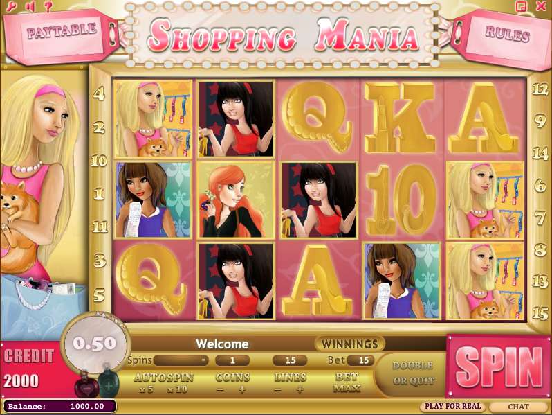 Shopping Mania by iSoftBet