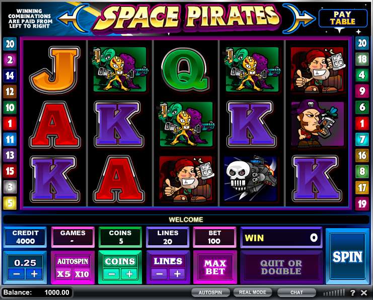 Space Pirates by iSoftBet