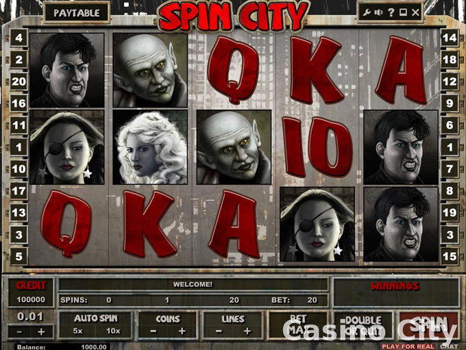 Spin City by iSoftBet