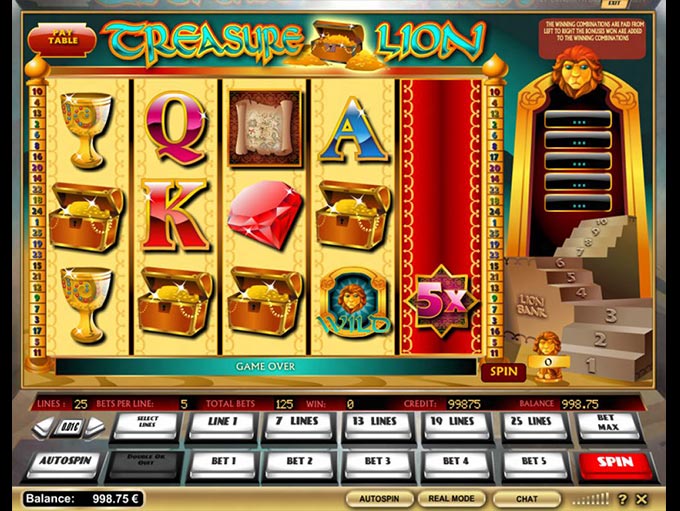 Treasure Lion by iSoftBet