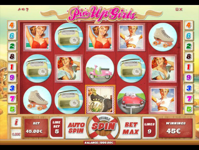 Pin Up Girls by iSoftBet
