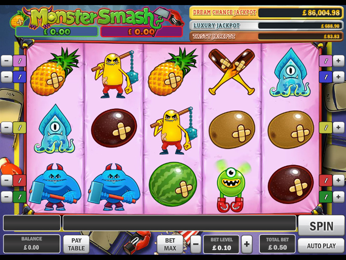Monster Smash by Play'n GO
