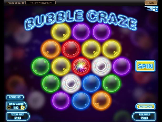 Bubble Craze by IGT