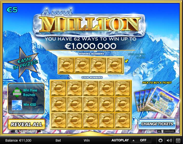 A Cool Million by Yggdrasil