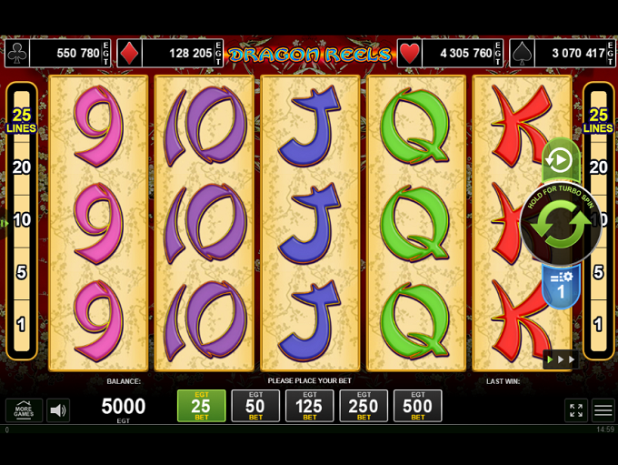 Dragon Reels by Amusnet