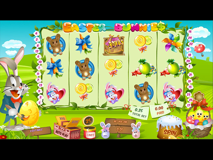 Easter Bunnies by Random Logic