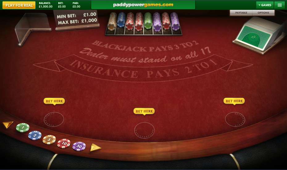 Blackjack Cashout by Cayetano