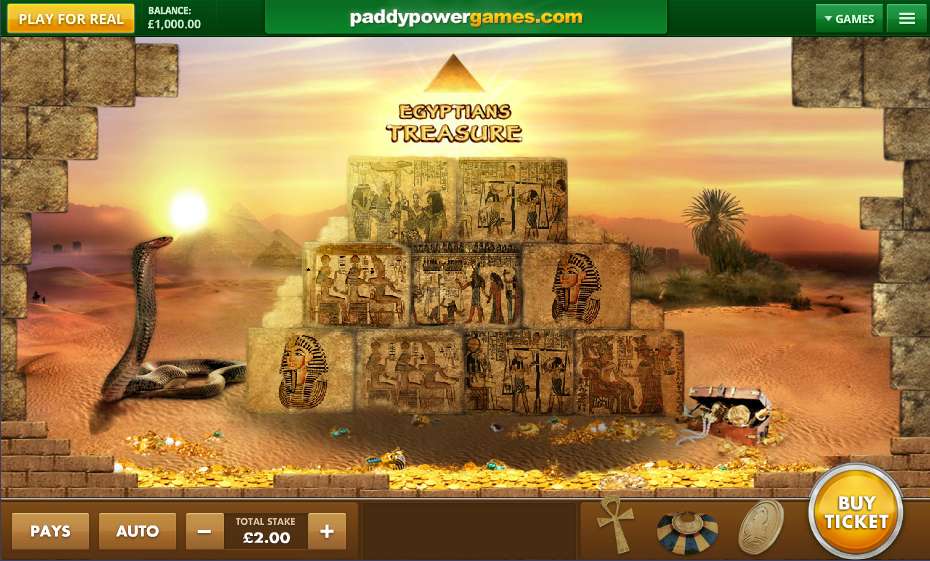 Egyptian Treasure by Cayetano