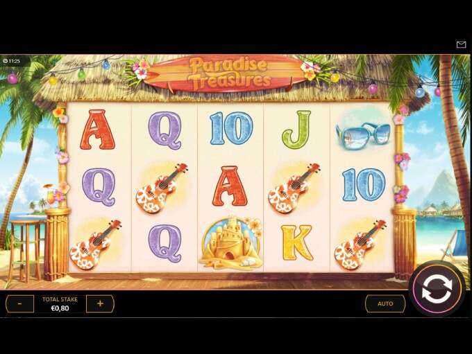 Paradise Treasures gameplay screenshot