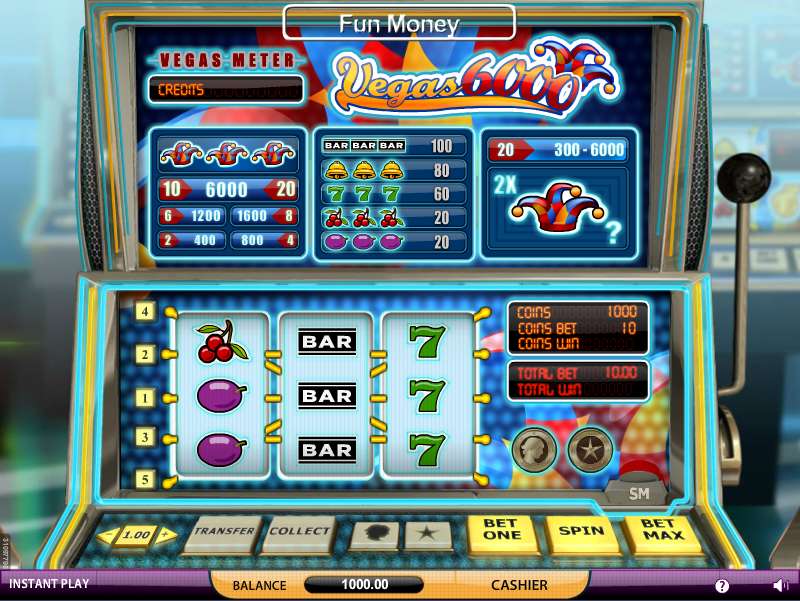 Vegas 6000 by Skill on Net